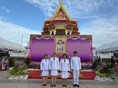 พิธีทำบุญตักบาตรเพื่อถวายเป็นพระราชกุศล ... พารามิเตอร์รูปภาพ 1